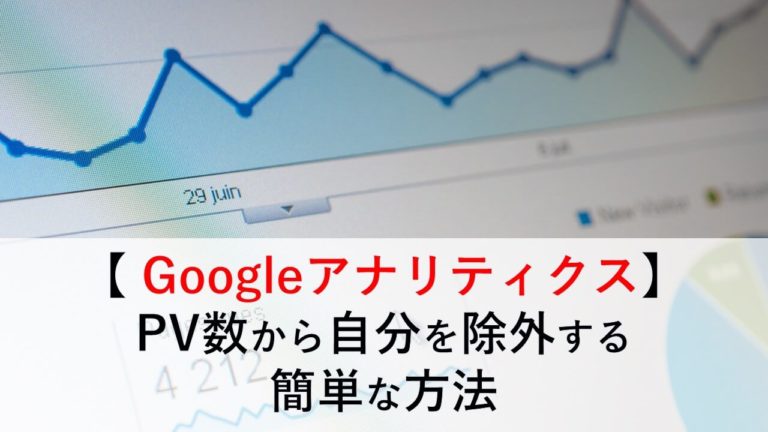 Googleアナリティクスのpv数から自分を除外 正確に確認する方法 Kayaチャンネル